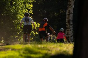 N° 13 La pierre branlante - Espace VTT-FFC Massif des Bois Noirs