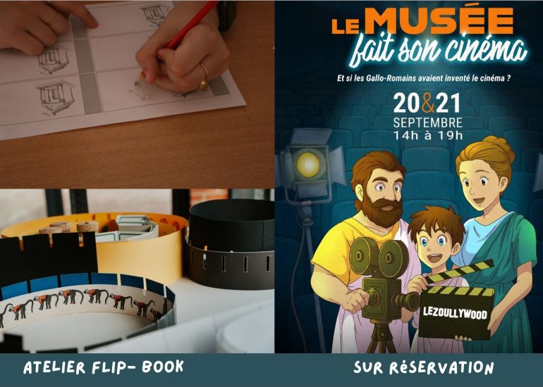 © Atelier Flip-book - Journées européennes du patrimoine_Lezoux - Cl. A.Maillot_Création CD63