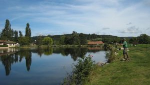 Réservoir de pêche à la mouche