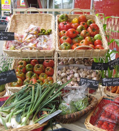 © Marché de producteurs du GAEC Les Jardins Rambertois - Delimard/Cholle/Gayard - Office de tourisme Loire Forez