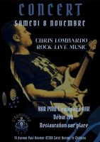 Chris Lombardo en concert