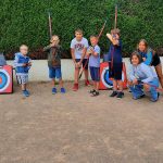 © tir à l'arc - camping de la belle etoile