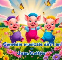 Les trois p'tits cochons en chanson - spectacle enfant