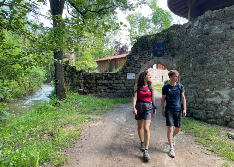 © Site et jardin médiévaux de Donzy_Salt-en-Donzy - OT Forez-Est