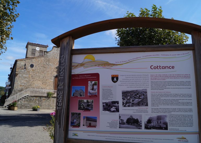 © Bistrot patrimoine à Cottance_Cottance - OT Forez Est