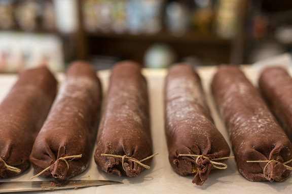 Le boudin pâtissier ou boudin au chocolat