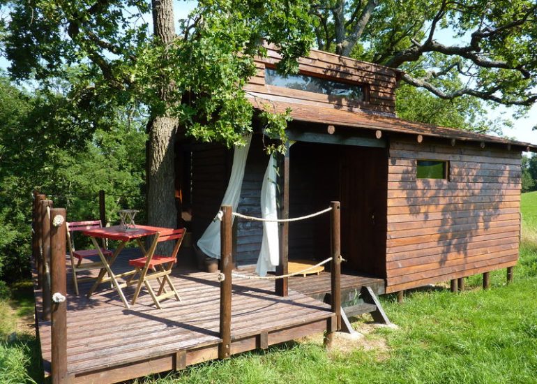 © La cabane de verdure - Château St Marcel de Félines