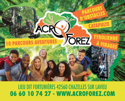 Un anniversaire dans les arbres ça vous branche ? - Acr'OForez