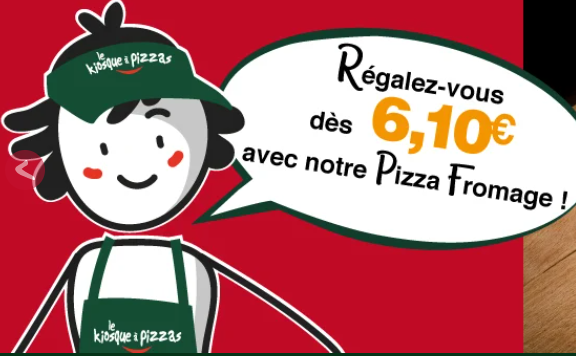 Le kiosque à pizzas