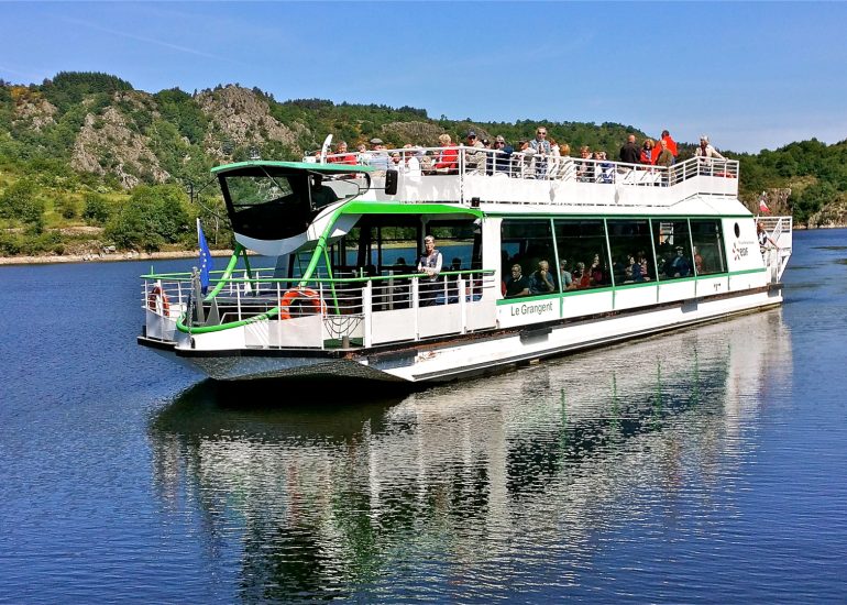 Kreuzfahrtschiff ausflug in die Loire-Schluchten