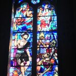 Die Kirche von Chalmazel und seine Glasfenster von Theodor Hansen