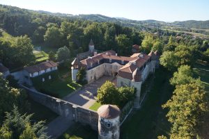 Accueil et boutique du château de Goutelas