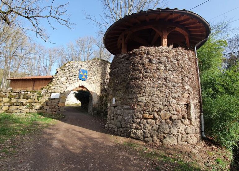 © Site et jardin médiévaux de Donzy - OT Forez-Est