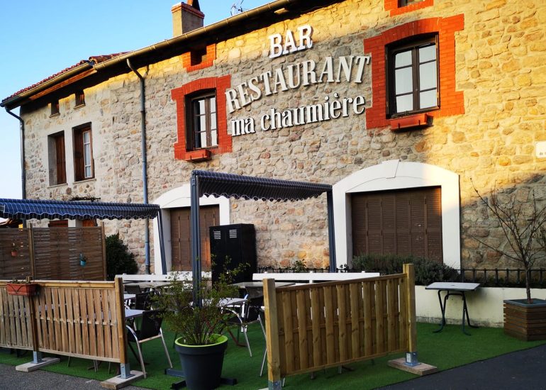 © Restaurant Ma Chaumière - Ma Chaumière - Restaurant à Chambles