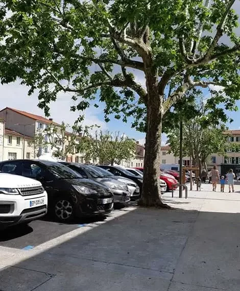 Accès Transport Parking Mairie Montbrison - Loire Forez