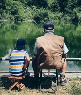 Etangs de pêche- Pêche en famille