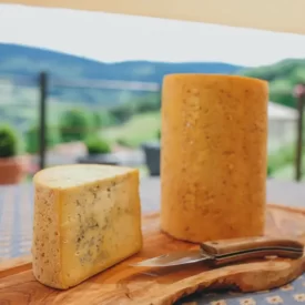Découpe de la Fourme de Montbrison AOP