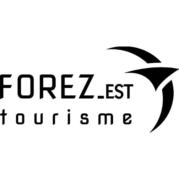 Logo noir Forez-Est Tourisme Office de Tourisme Forez-Est