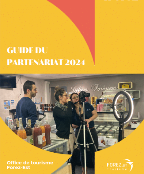 Guide du partenariat 2024 office de Tourisme Forez-Est