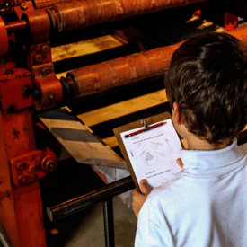 Activité enfant Loire musée du chapeau