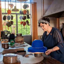 Loire 42 activité enfant musée du chapeau