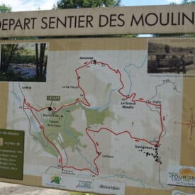 Sentier des moulins - Randonnée Forez, Loire (42)