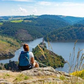 Top 10 - Les Gorges de la Loire, depuis le Château d'Essalois