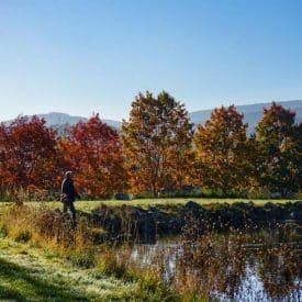 Pêcheur au plan d'eau de Noirétable