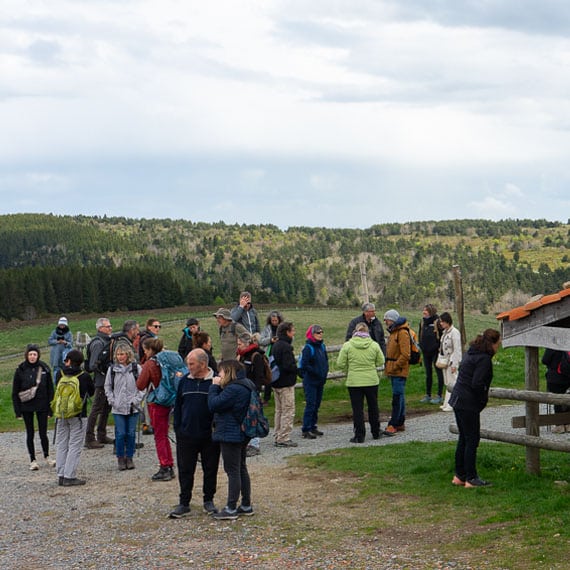 Rencontre prestataires sur les Hautes-Chaumes. Randonnée à Garnier