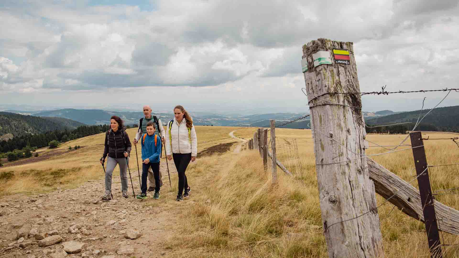 GR® de Pays Les Hautes Chaumes et la Fourme - Jasserie de Garnier