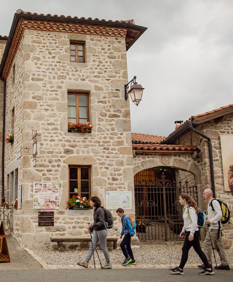 GR® de Pays Les Hautes Chaumes et la Fourme - Sauvain